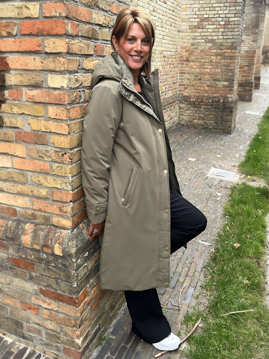 Beaumont - jas ELIZA khaki