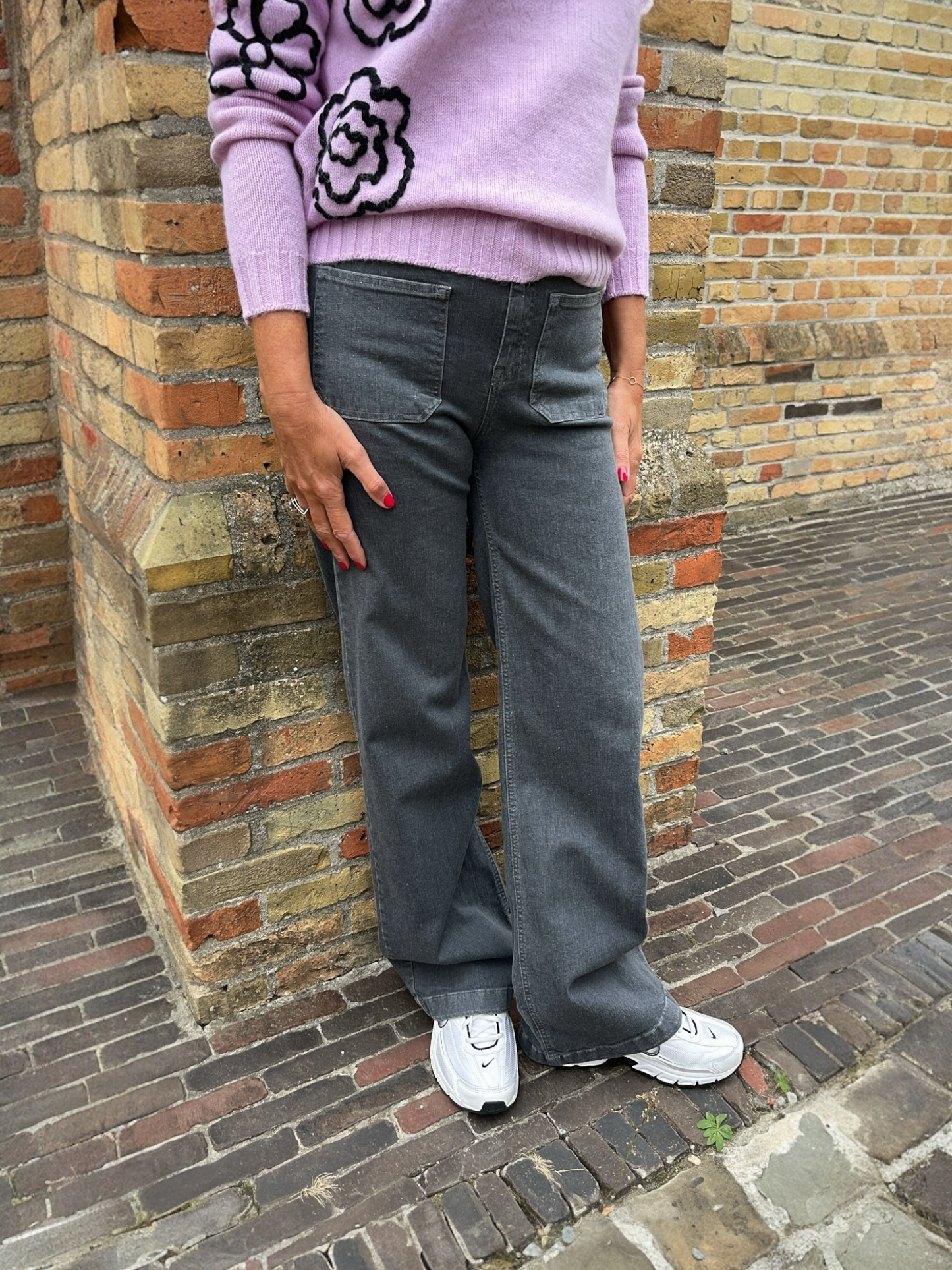 Tout Simplement - grijze jeans DIANA
