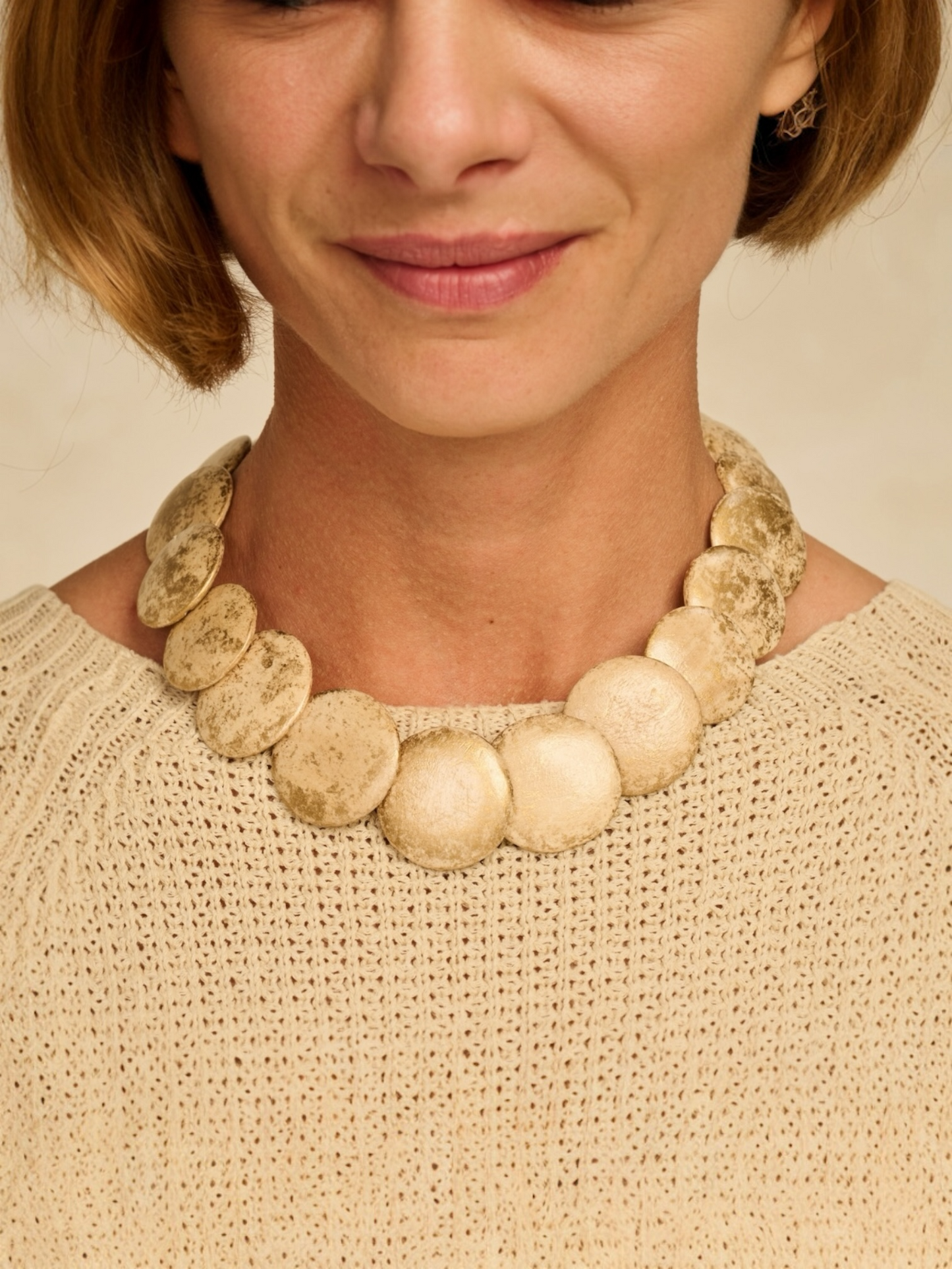 Les Cordes - URAL ketting beige