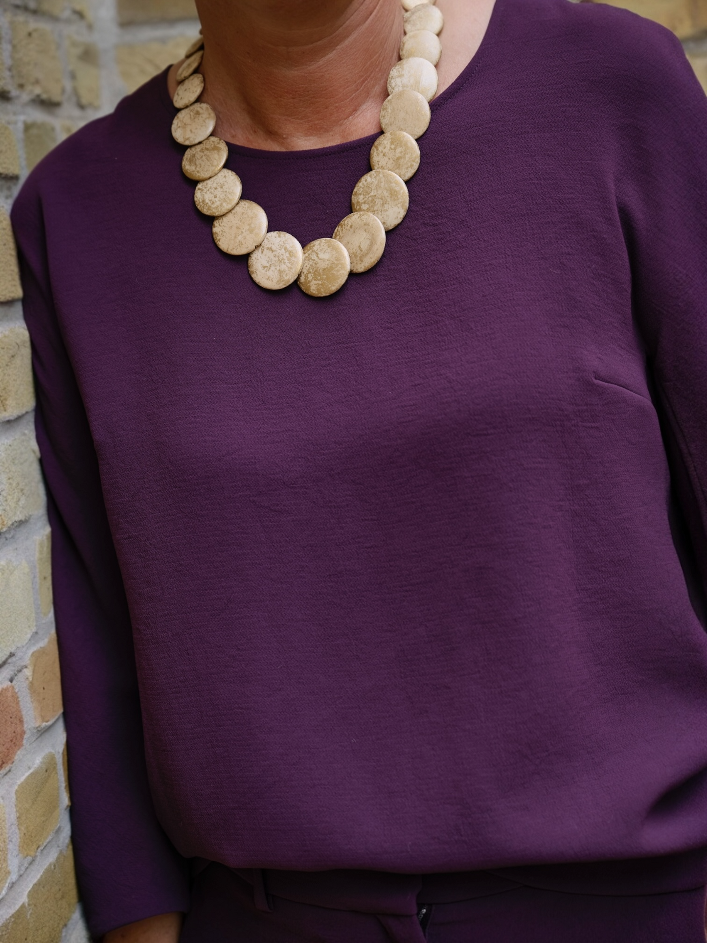 Les Cordes - URAL ketting beige