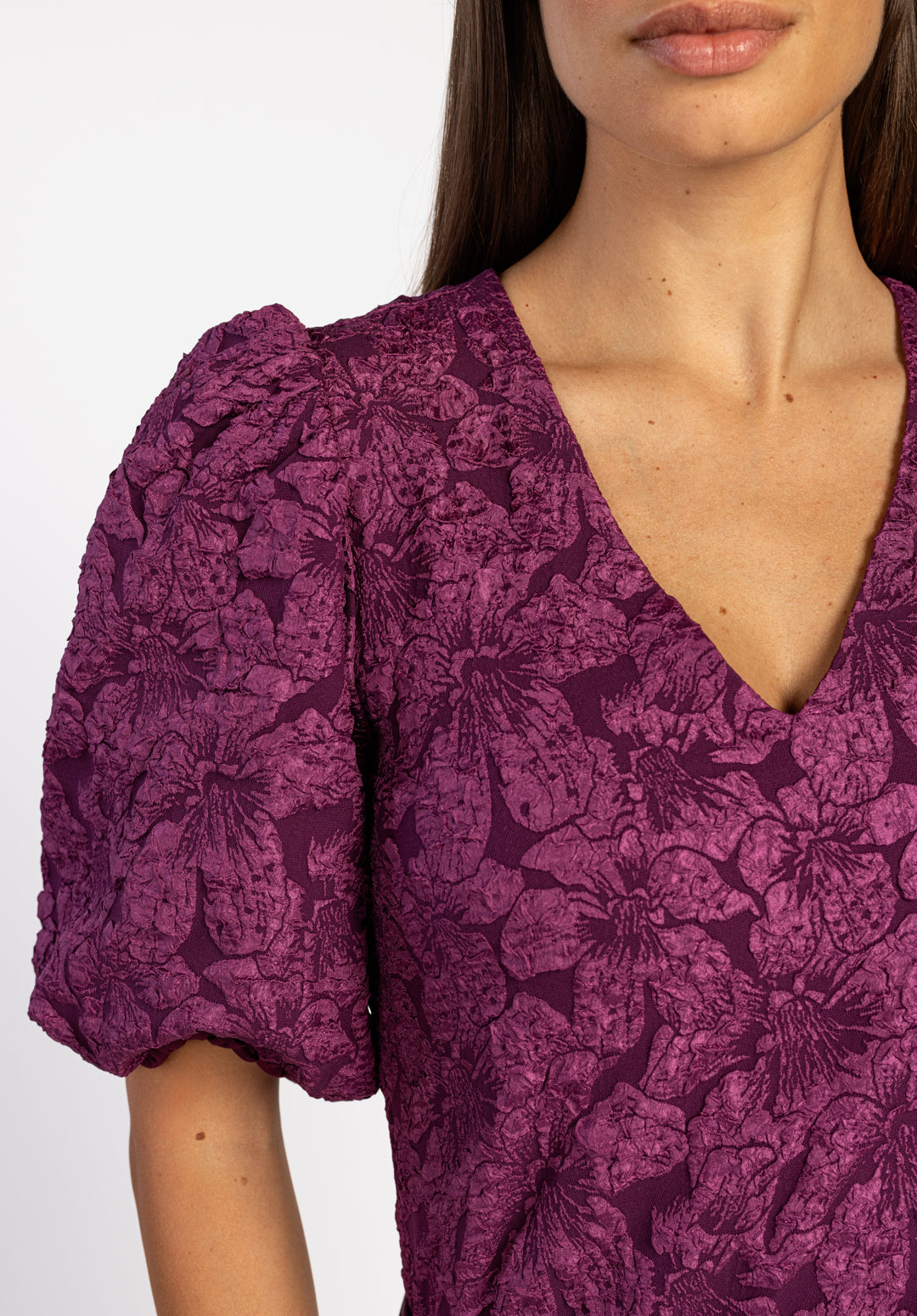 Cary Blouse Paars - AAIKO