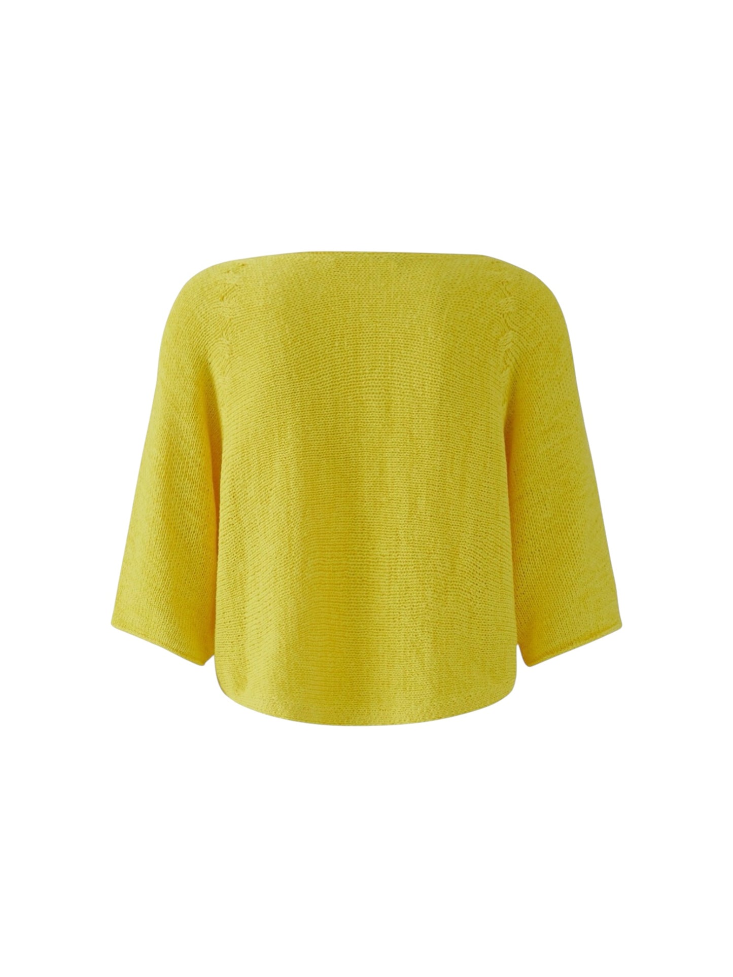 Oui - gele pull ronde hals (97252)
