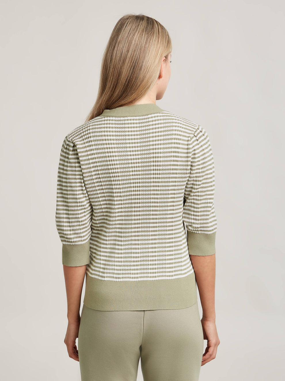 Gilet FINLEY met knopen soft khaki - Beaumont