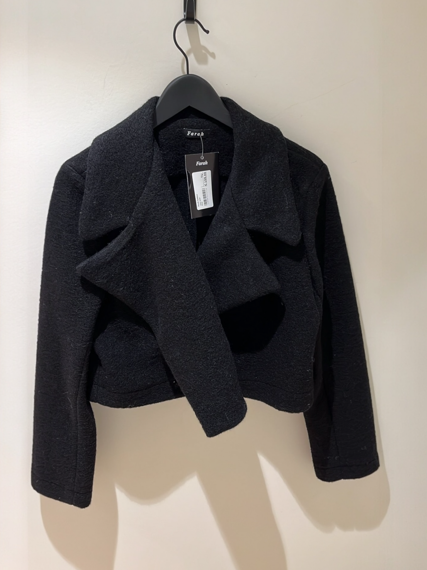Kort jasje zwart FARAH