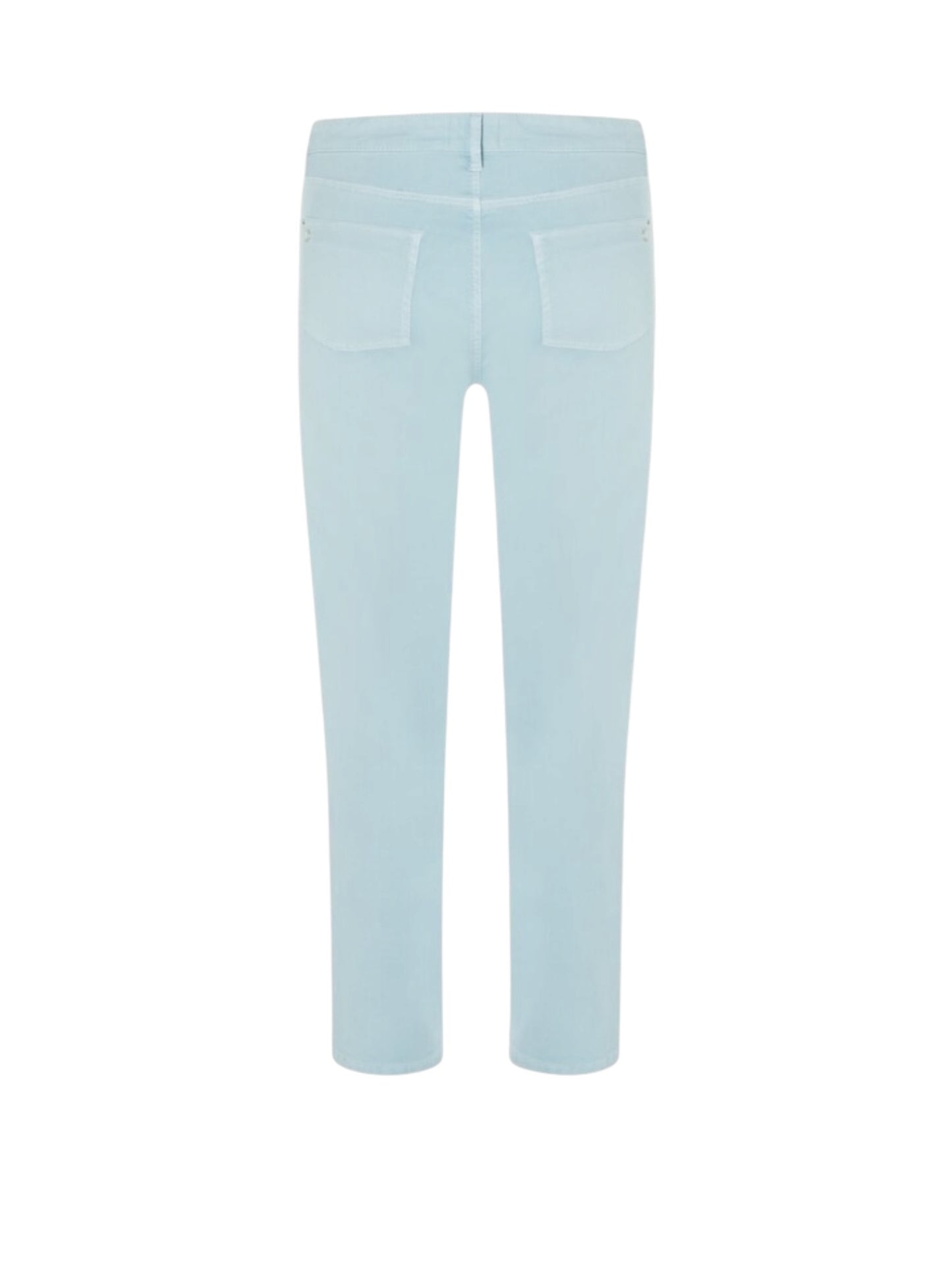 Cambio - Lichtblauwe geklede broek Piper Cropped
