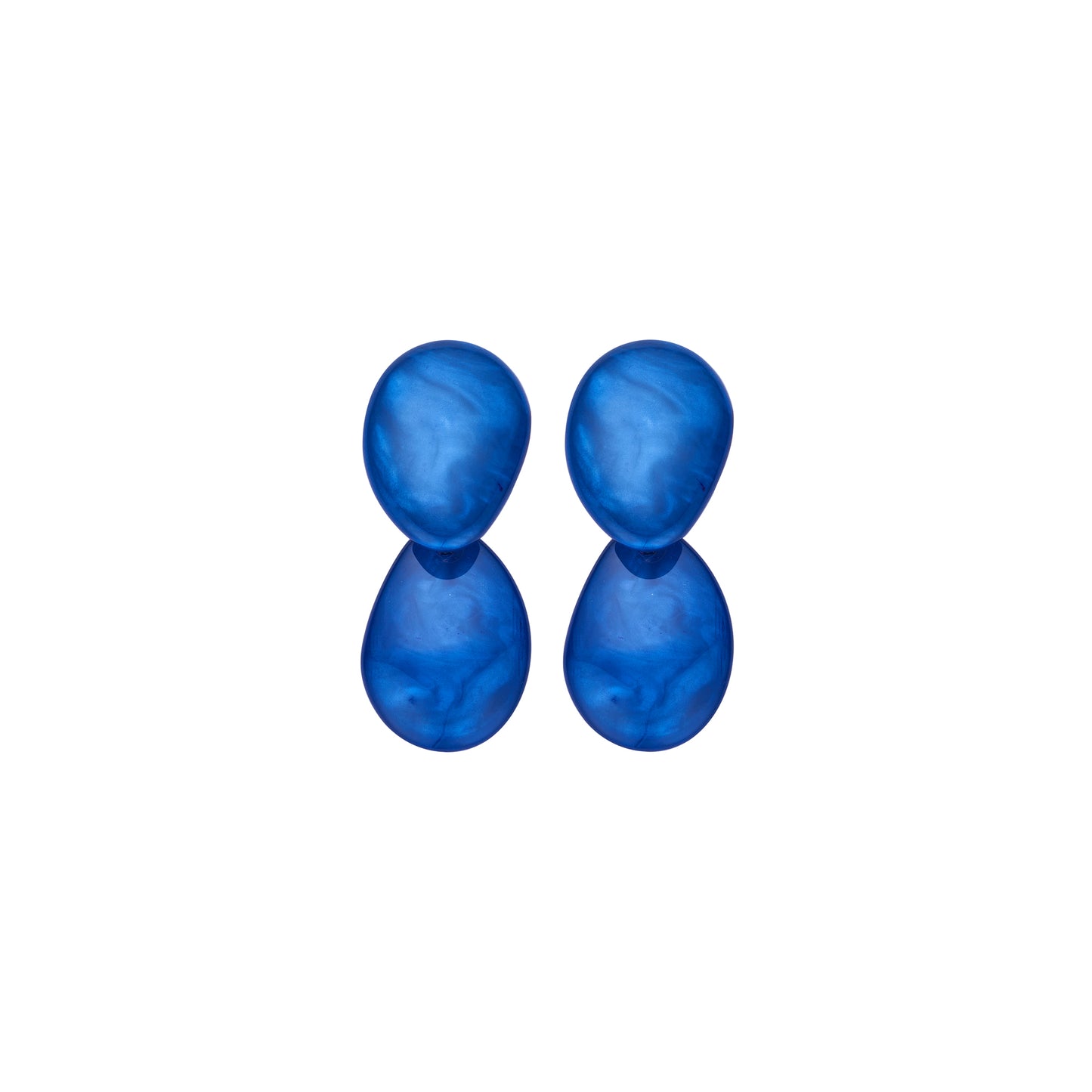 Les Cordes - oorbellen KOB40 licht blauw