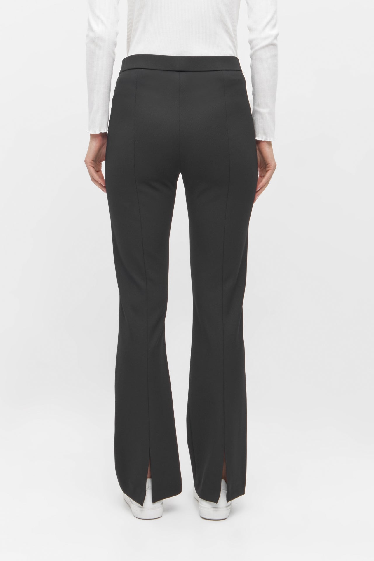 Zwarte bootcut broek MACY ban Rafaello Rossi