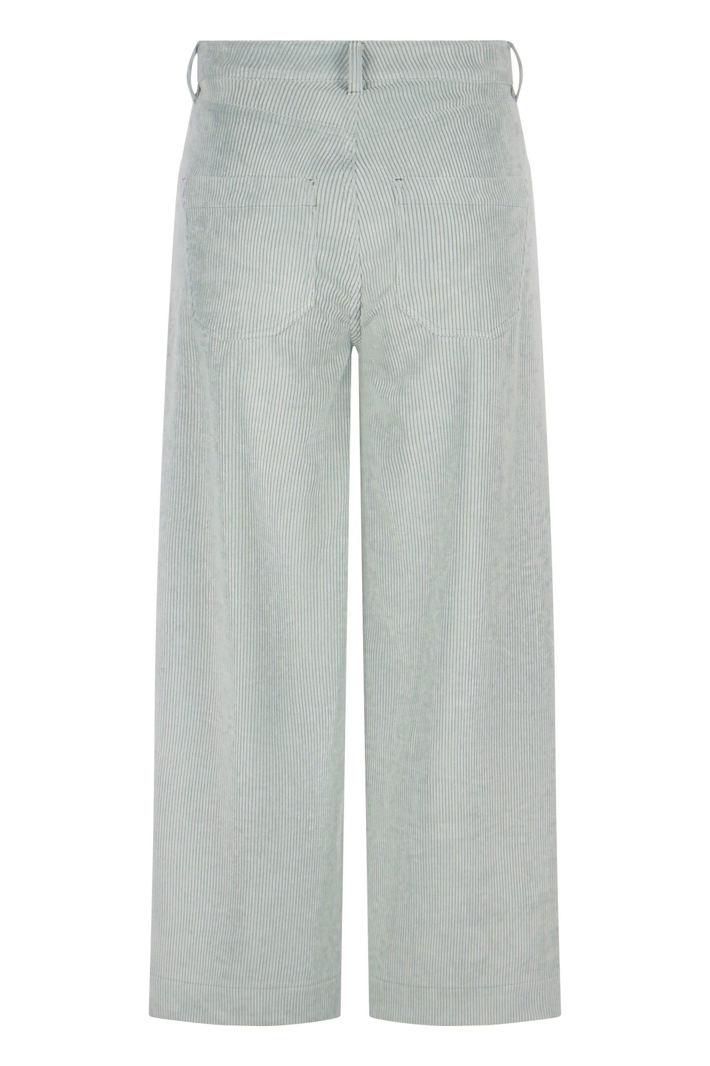 Mintgroene ribfluwelen broek MIRU - Rafaello Rossi