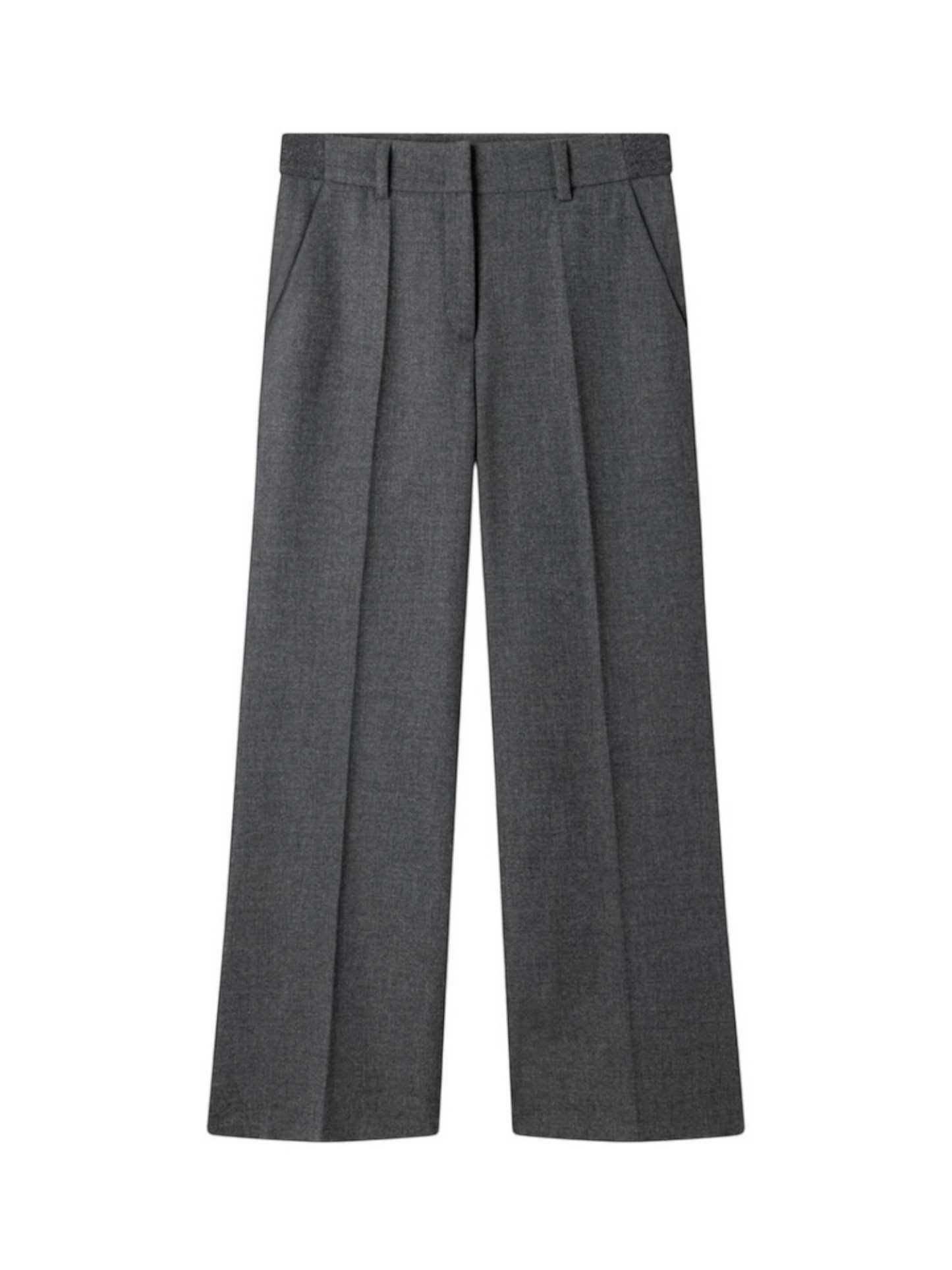 Cambio - grijze broek met rechte pijpen AMELIE