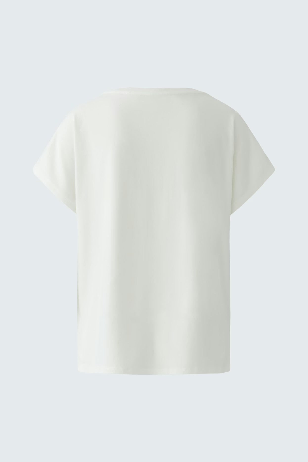Oui - witte t-shirt met citroenprint (97200)