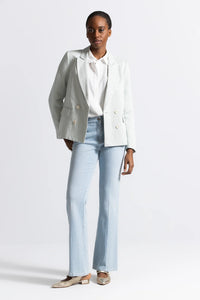 ROSKO lichtblauwe jeans flared model - Gigue