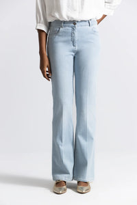 ROSKO lichtblauwe jeans flared model - Gigue