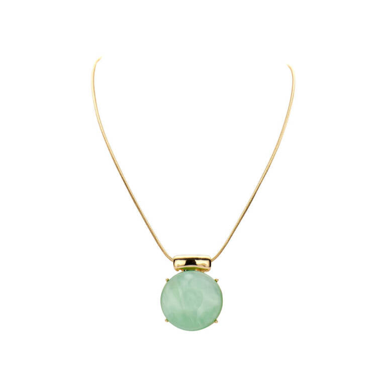 Ketting KINDI lichtgroen - Les Cordes