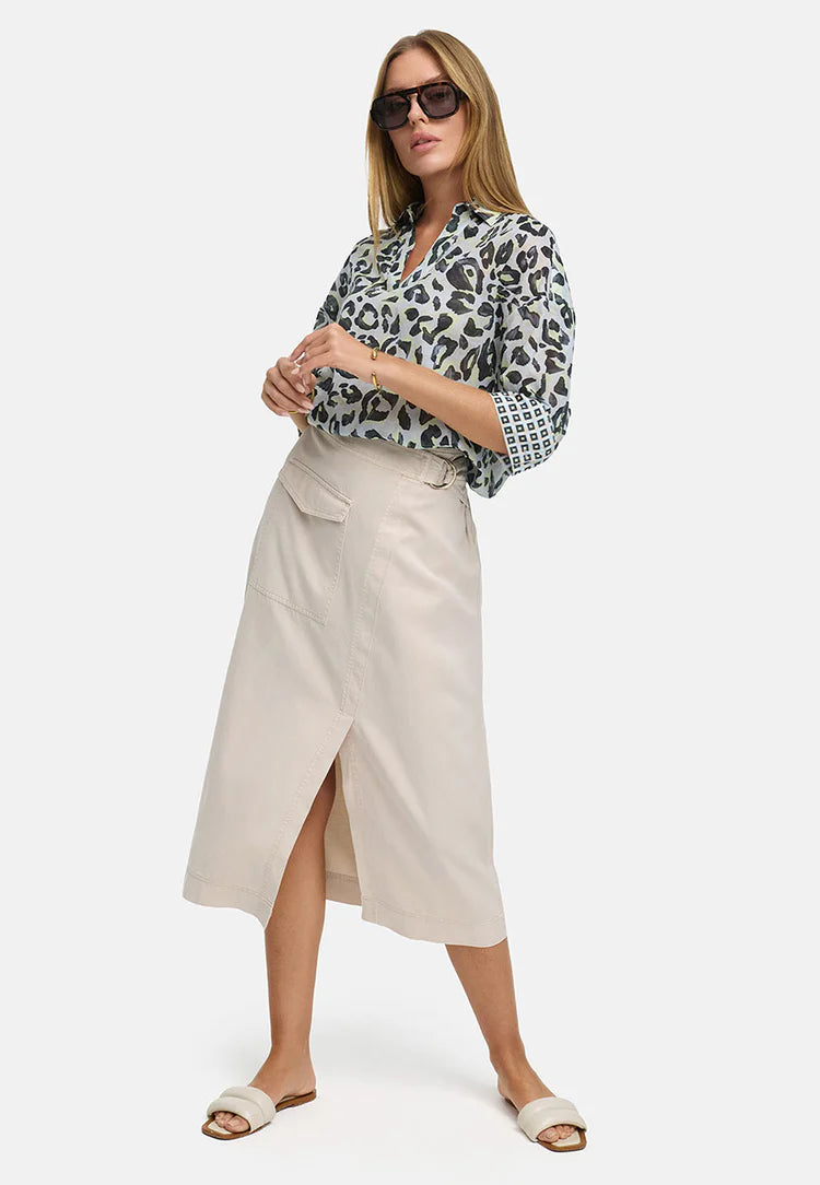 Catnoir - rok lyocell beige