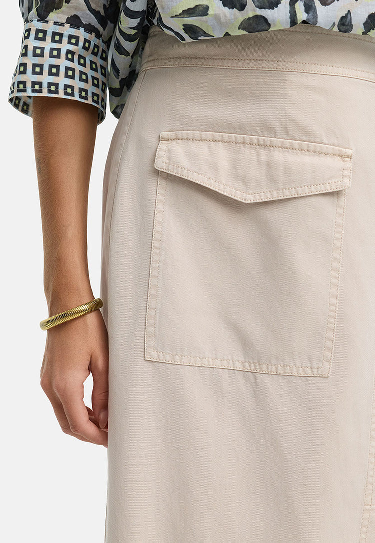 Catnoir - rok lyocell beige