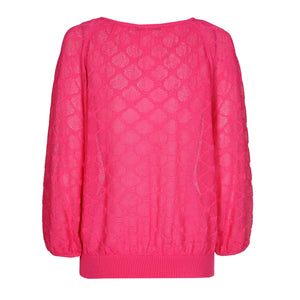 Pull ronde hals ASSIA in raspberry - Xandres
