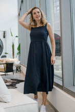 Afbeelding in Gallery-weergave laden, Maxi dress donkerblauw (0091814) - Oui

