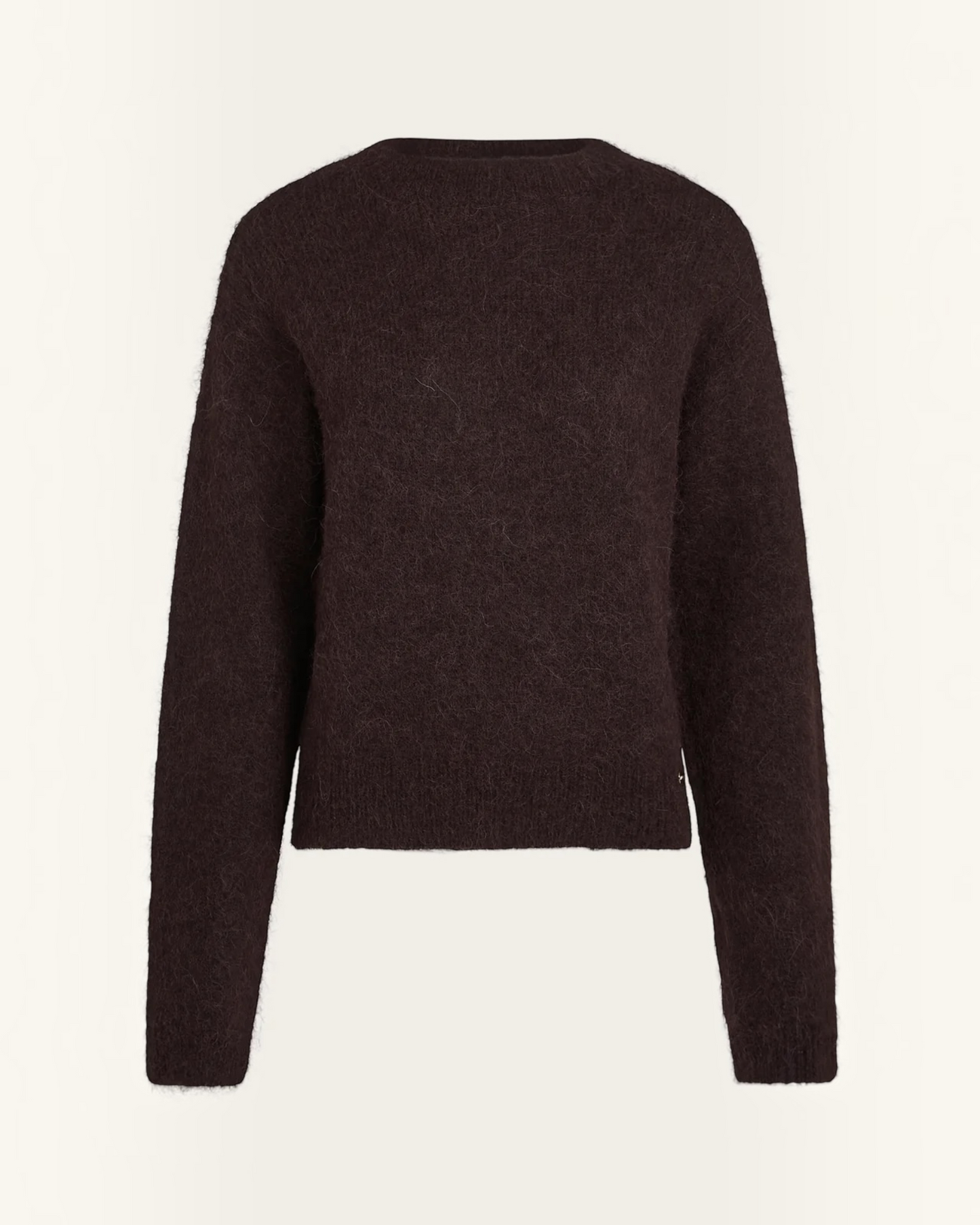Beaumont Petrona Pullover Plum – zachte alpaca damestrui