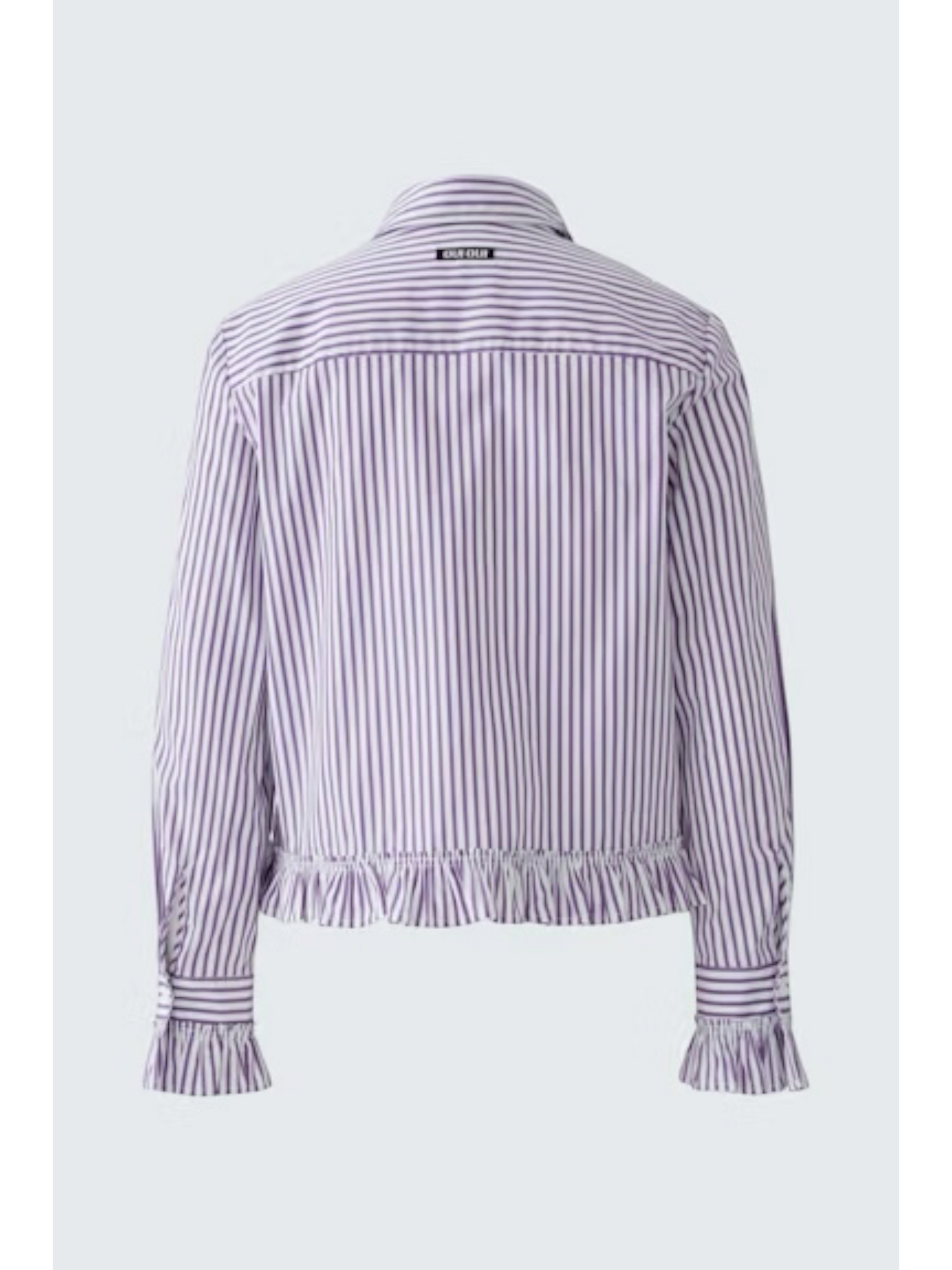Oui - hemdbloesje wit/violet (99104)