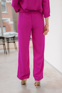 Broek PIPA fuchsia - Lalotti