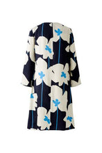Afbeelding in Gallery-weergave laden, Kleedje beige-donkerblauw (0091811) - Oui
