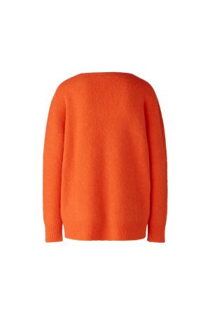 OUI - PULL V-HALS - ORANJE - 90171