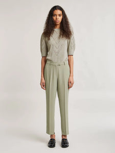 Chino ALIX  in soft khaki - Beaumont