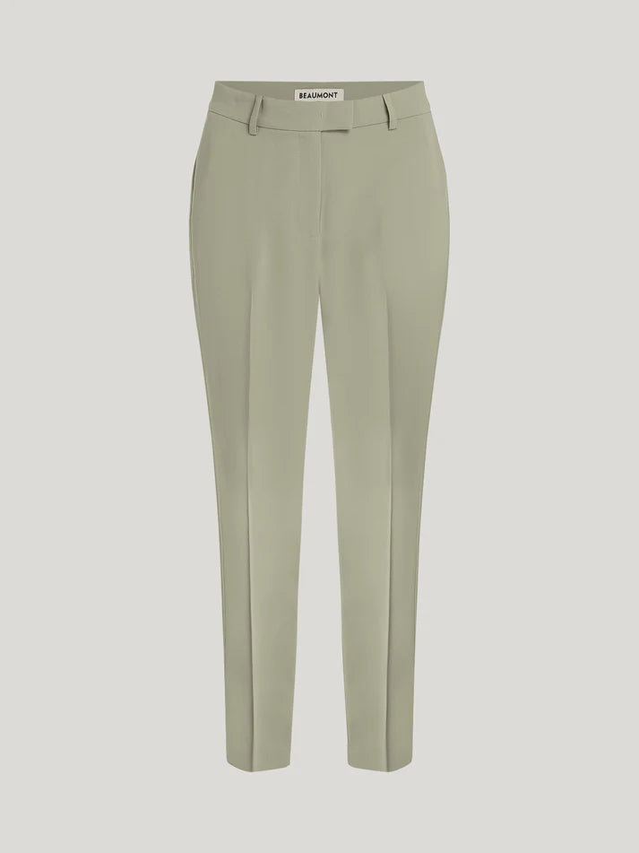 Chino ALIX  in soft khaki - Beaumont