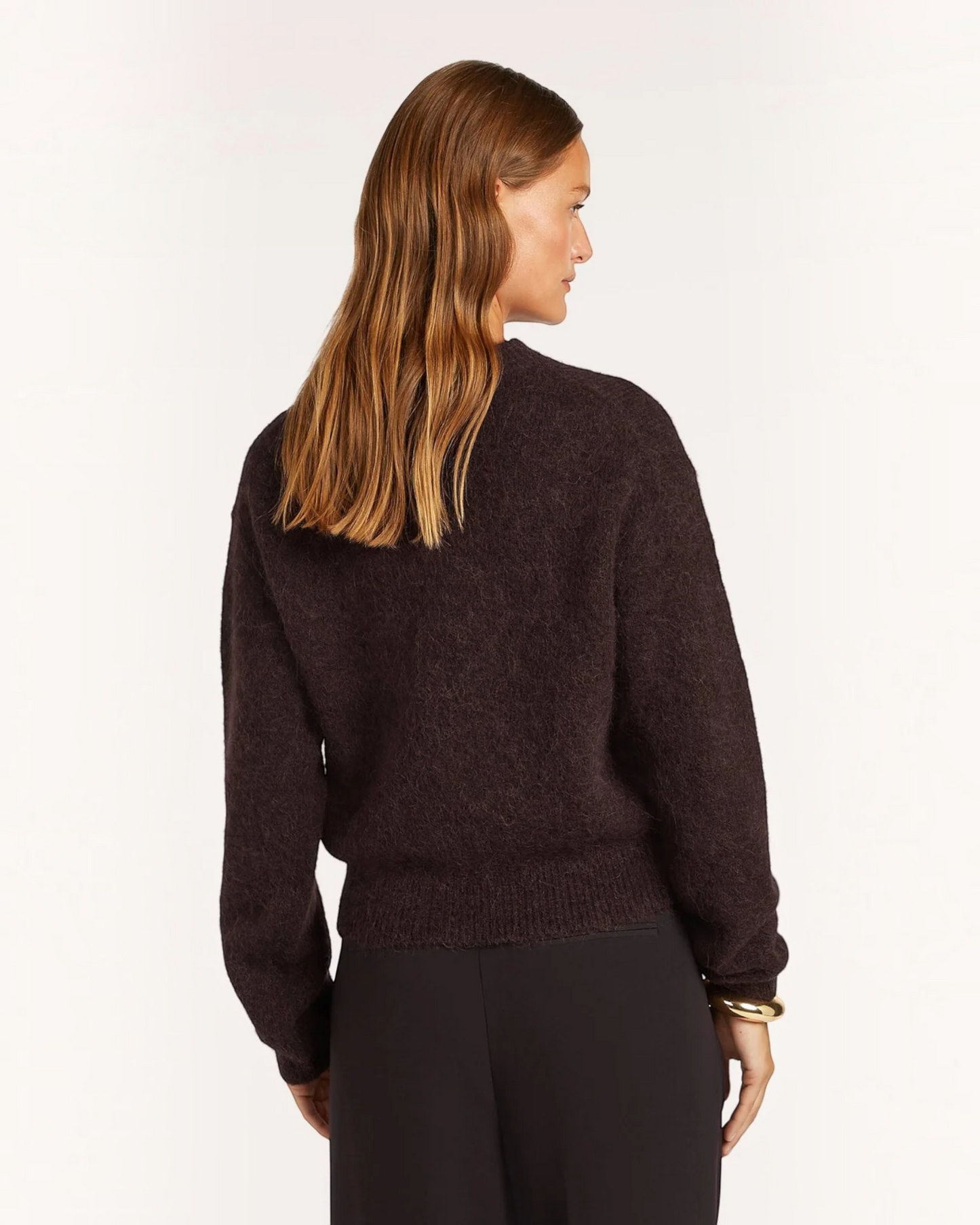 Beaumont Petrona Pullover Plum – zachte alpaca damestrui