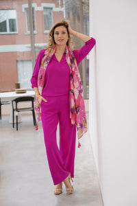 Broek PIPA fuchsia - Lalotti