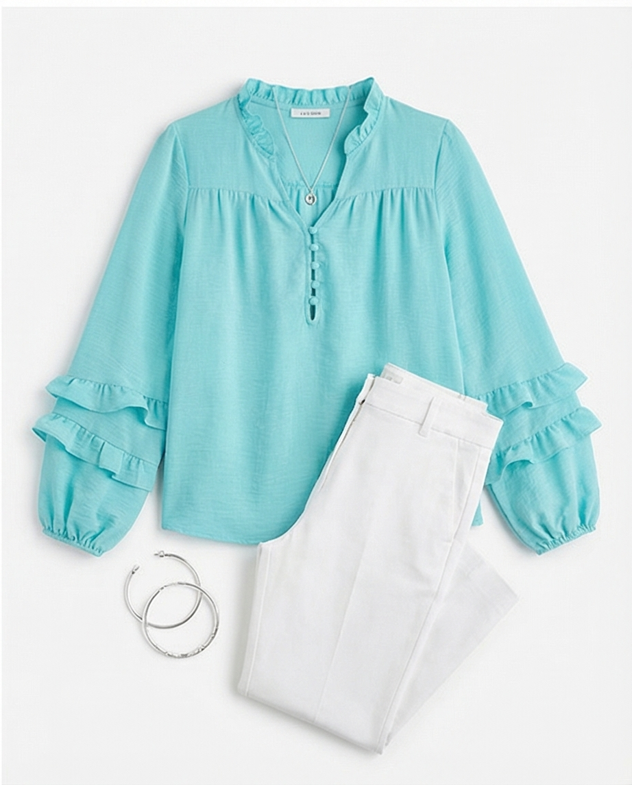 Ydence - bloes JACKY turquoise