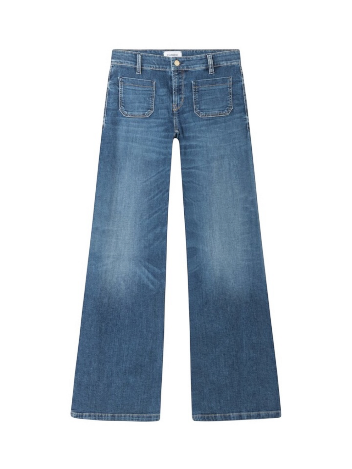 Cambio - blauwe straight jeans Amara