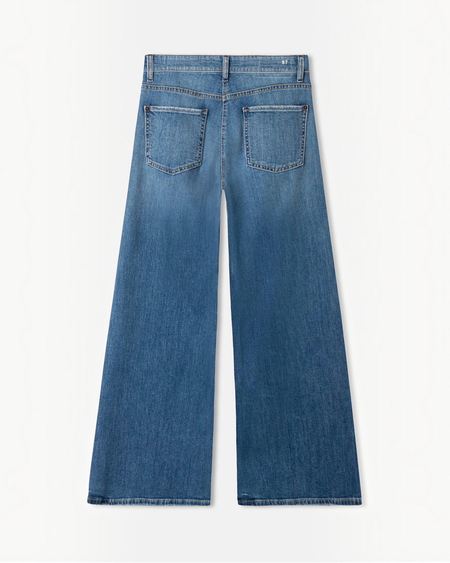 Cambio Studio87 Palazzo Flare wide leg jeans blauw