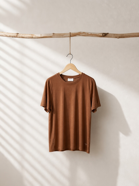Fynch Hatton - bruine t-shirt
