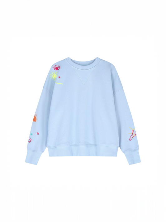 Blue Bay - sweater ZOE blue