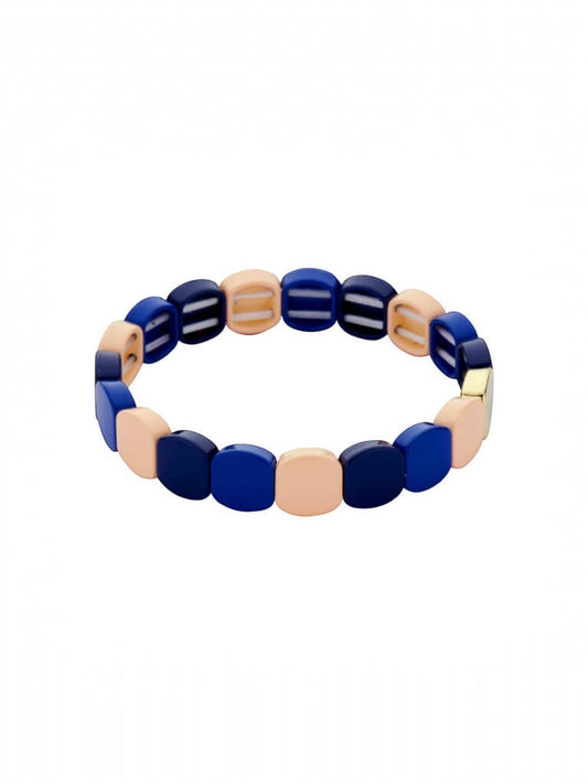 Armband Cab 44 donkerblauw - Les Cordes