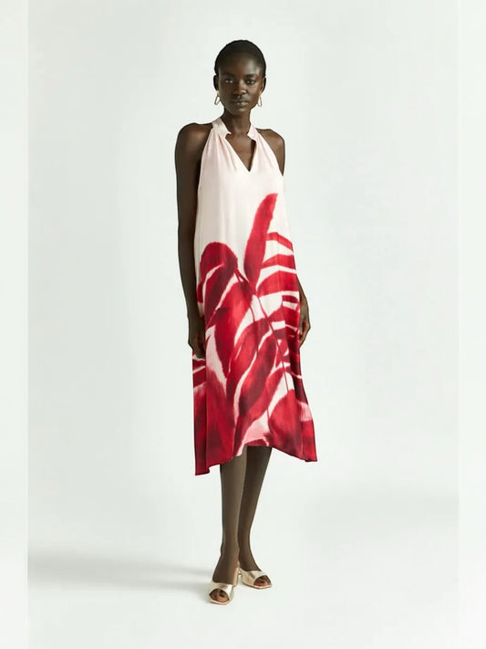Halterjurk met print KOBANO - Xandres