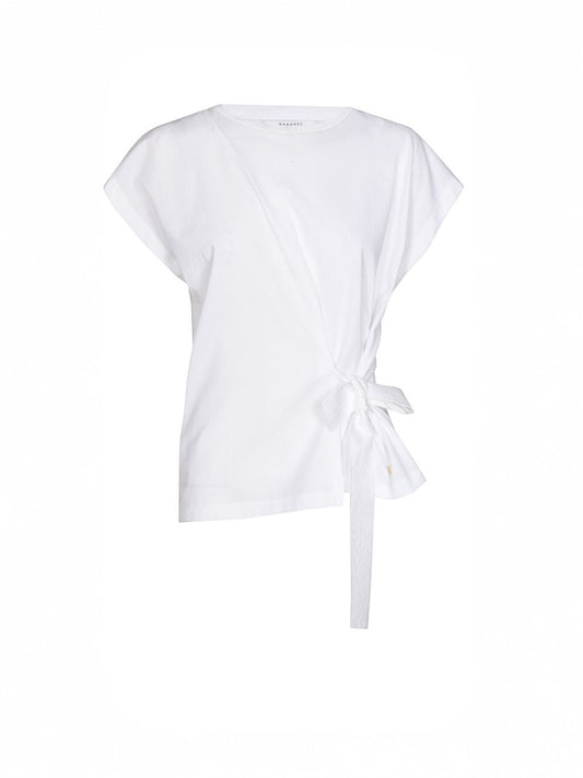 T-shirt wit FATI - Xandres