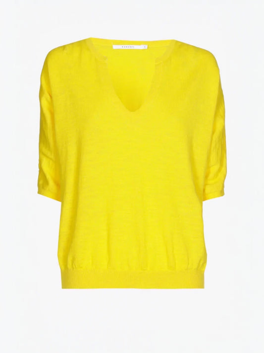 Oversized pull ROMIN  met v-hals - Xandres