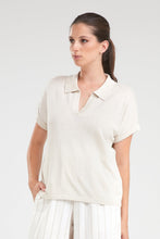 Afbeelding in Gallery-weergave laden, Pull beige GRETA 110 polomodel - Blue iV
