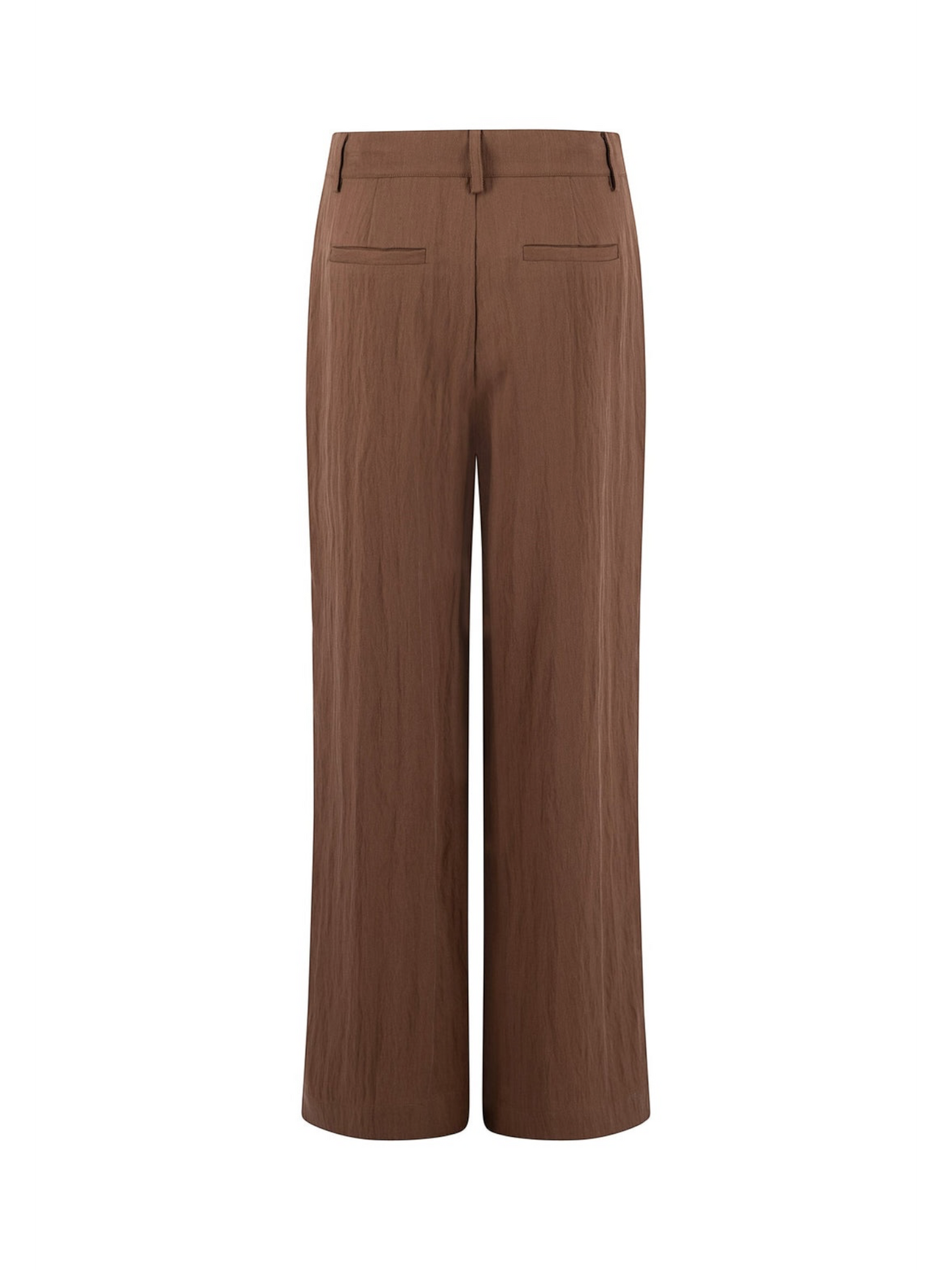 Fynch Hatton - bruine 7/8 broek met verstelbare band