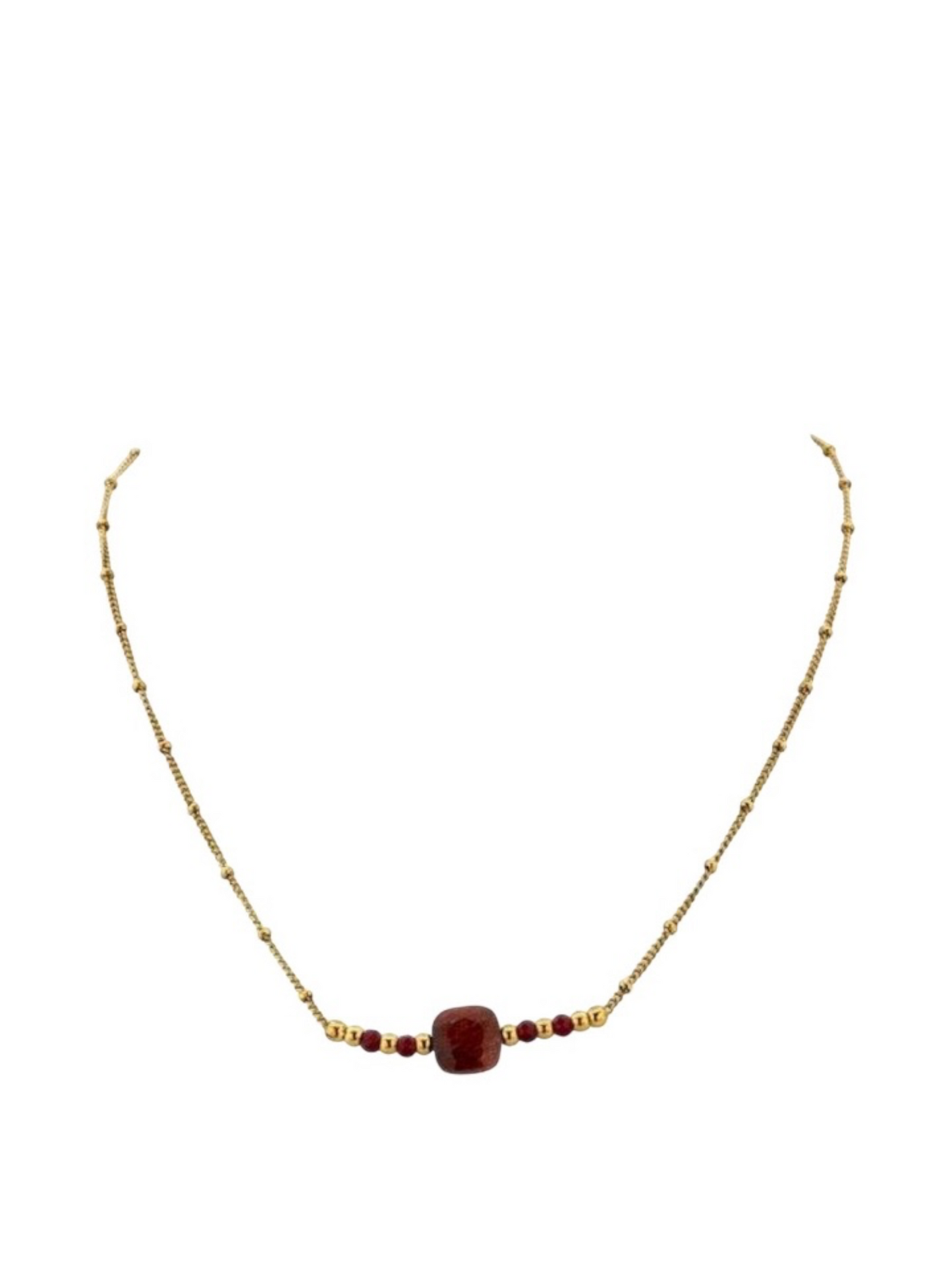 Les Cordes - Rilano bordeaux ketting