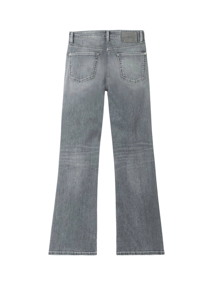 Cambio - Grijze flared fit jeans Paris Flared