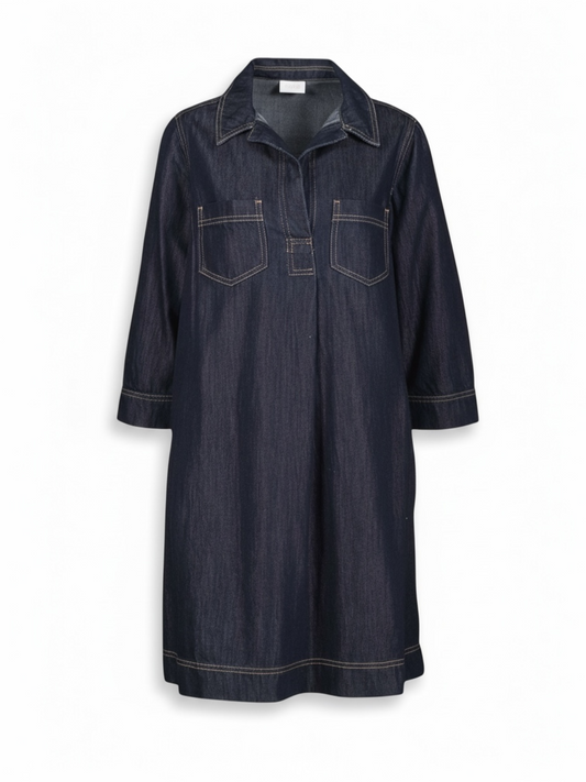 Senso - donkerblauw jeanskleedje VEGAS S1970