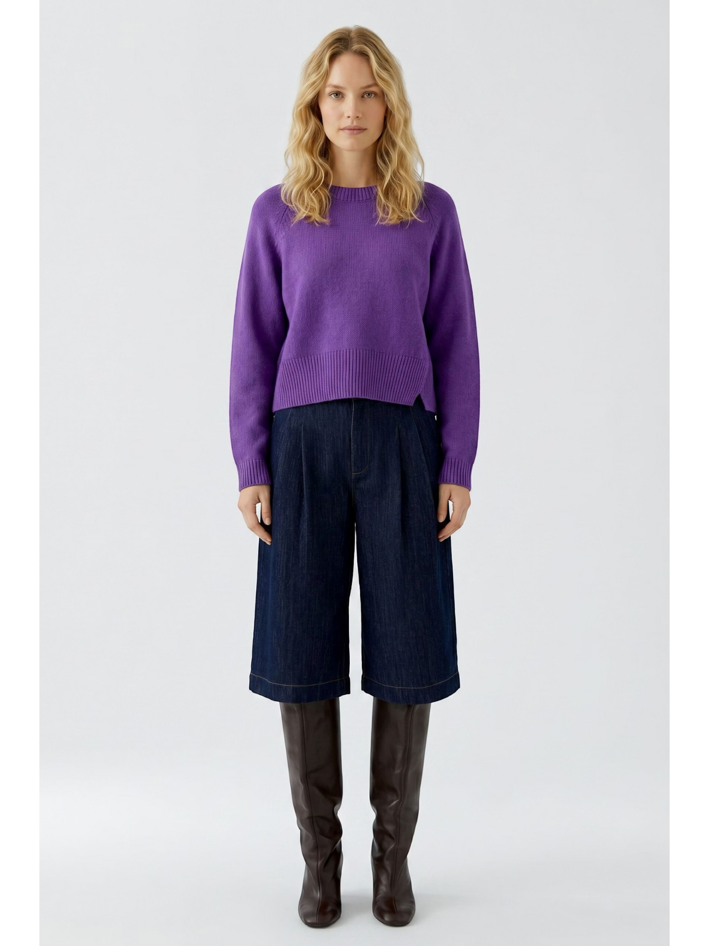Oui- pull paars (98963)