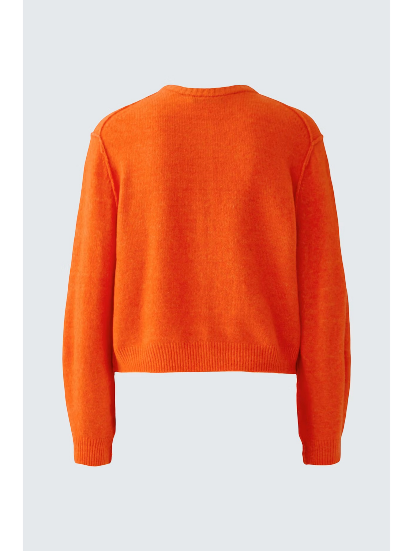 Oui - gilet met knopen oranje (94462)