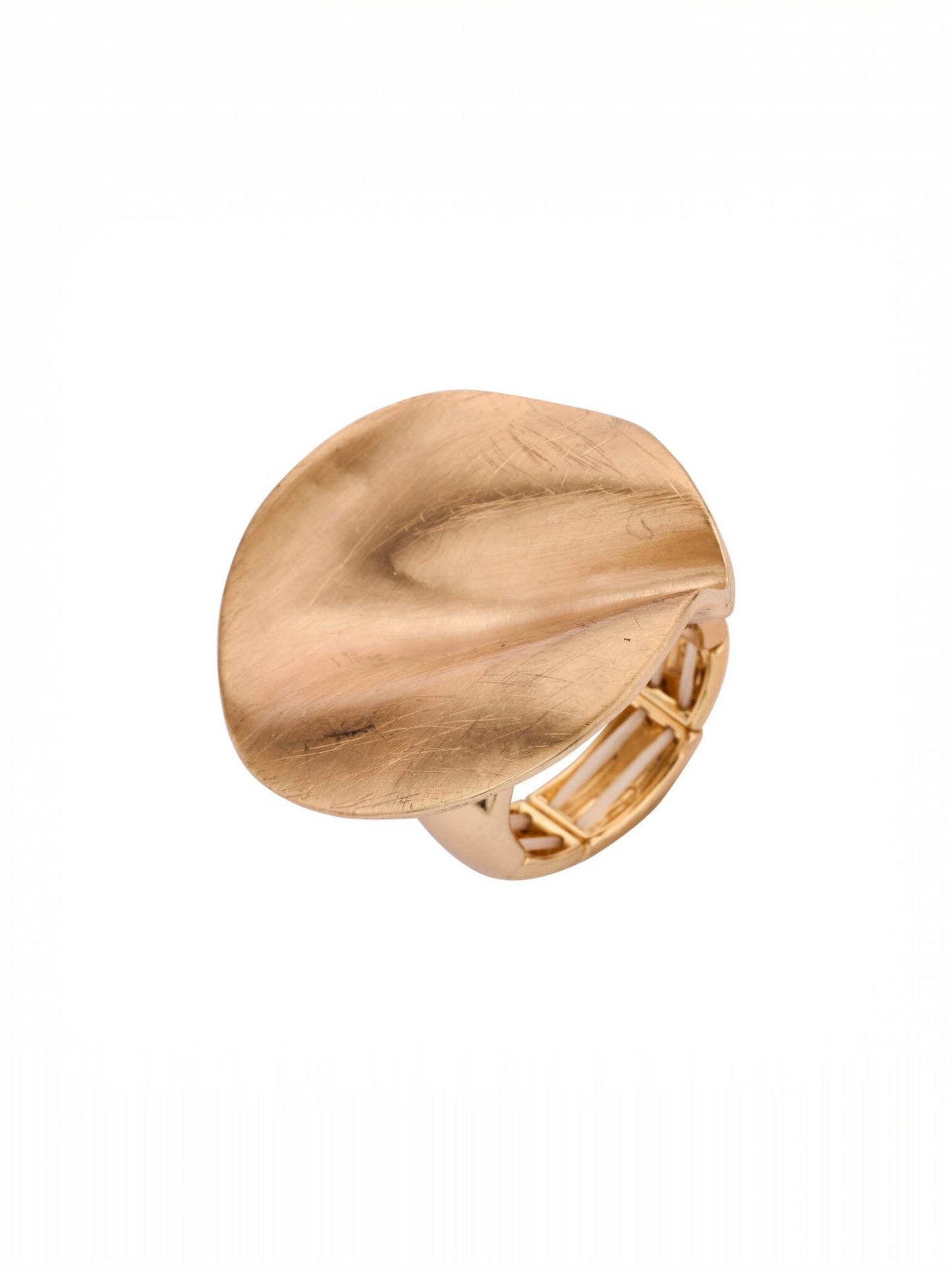 Les Cordes - BRI5 ring goudkleurig mat