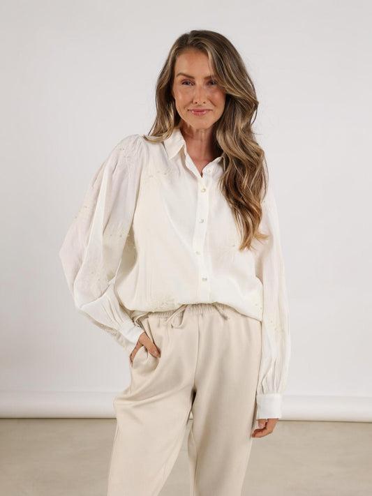 Nukus - MILANOVA bloes pearl / off white