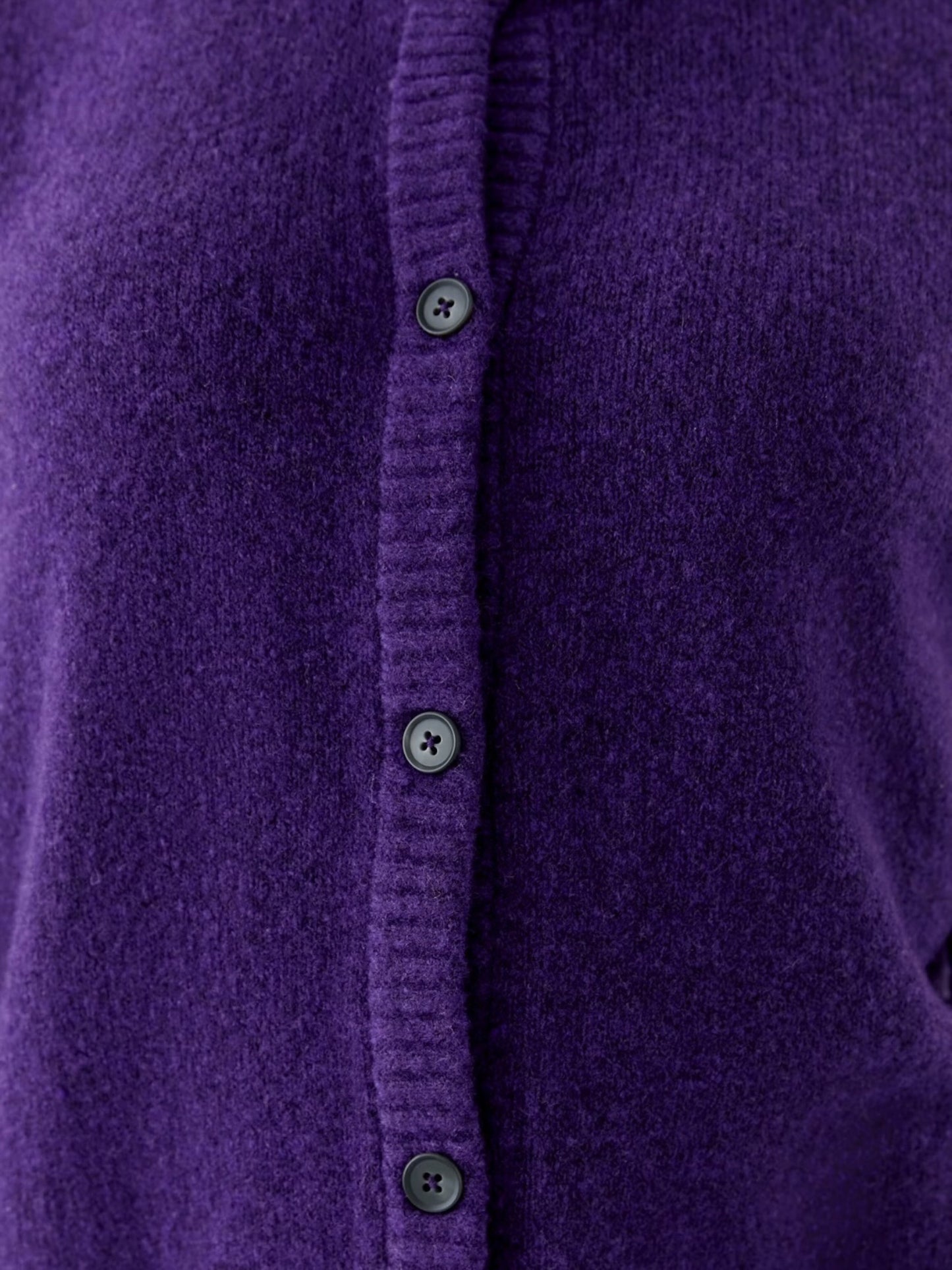 Oui - gilet ILAYA violet met knopen