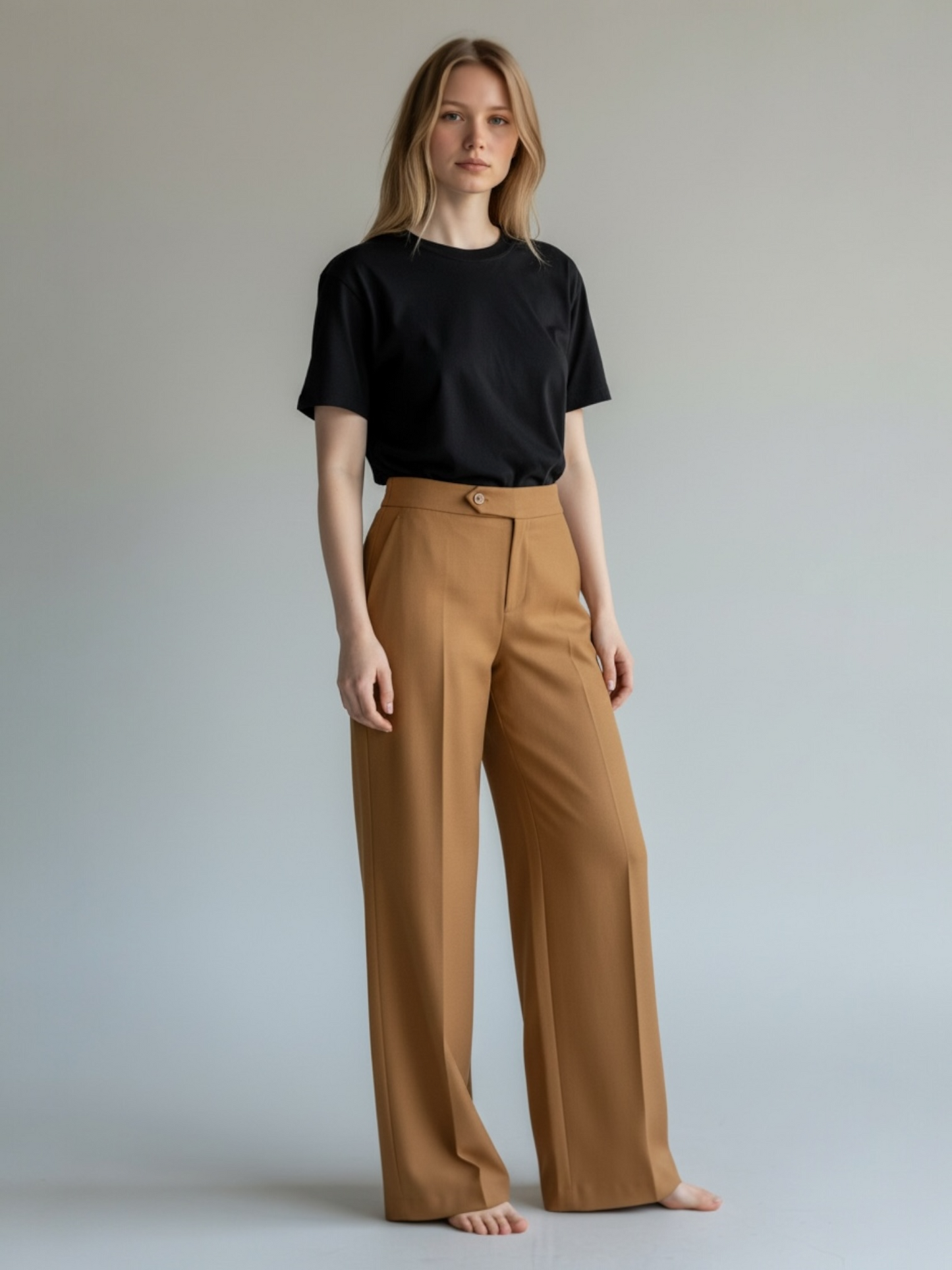 Xandres - broek Petrusia camel